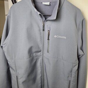Columbia Men's Softshell Jacket – Gray – Size  L – Pre-Owned